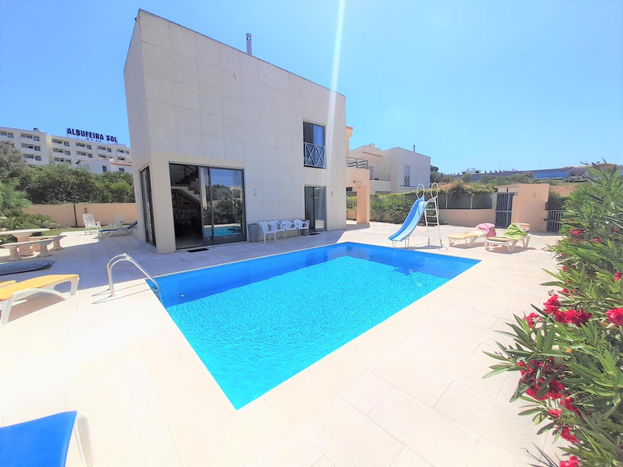 Villa Paula With Private Pool Close To The Beach And Strip Албуфейра Екстер'єр фото